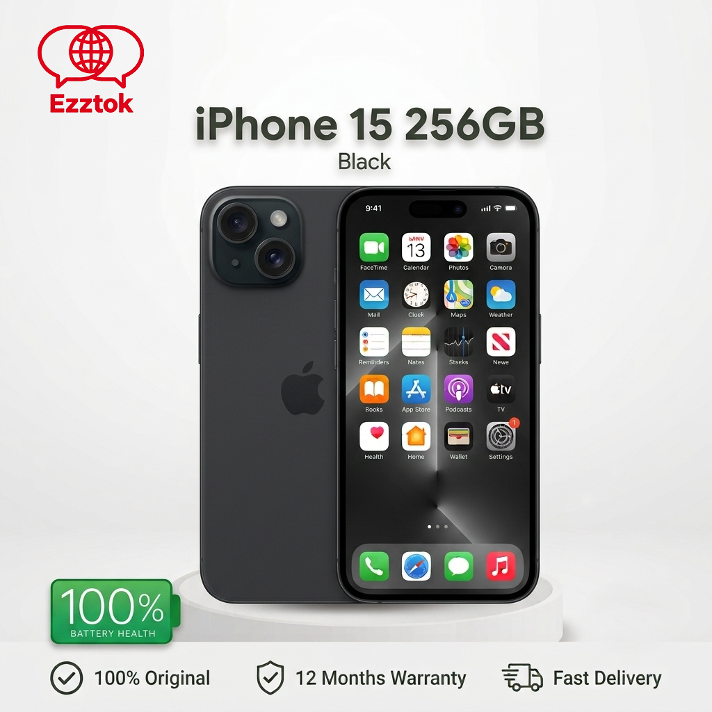iPhone 15 256GB Black